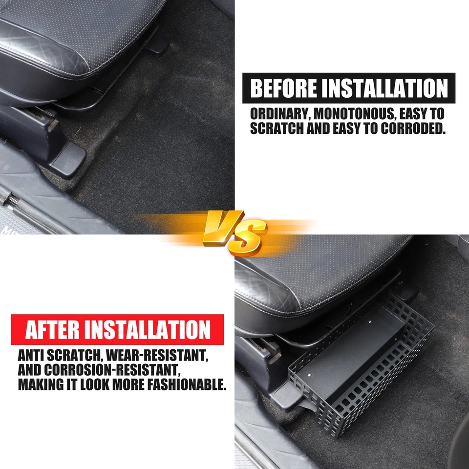 пассажирская корзина для хранения под сиденьем подходит для Mitsubishi Outlander Sport 2011-2018 - Изображение 2 из 4