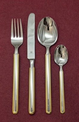 Auerhahn Decora Gold  Menübesteck 4 teilig mehrere Sets vorhanden 