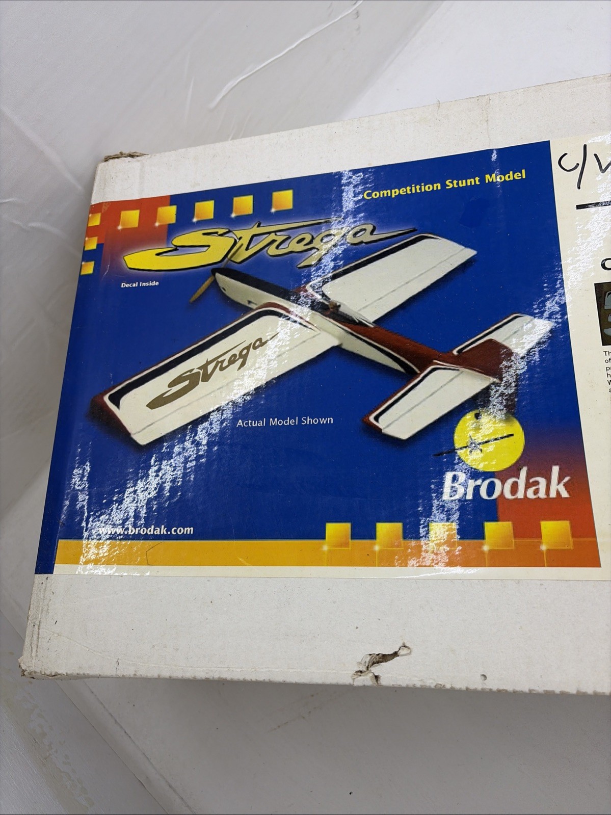 NIB Brodak Strega ARF-011 Competition Control Line Blue 60&rdquo;