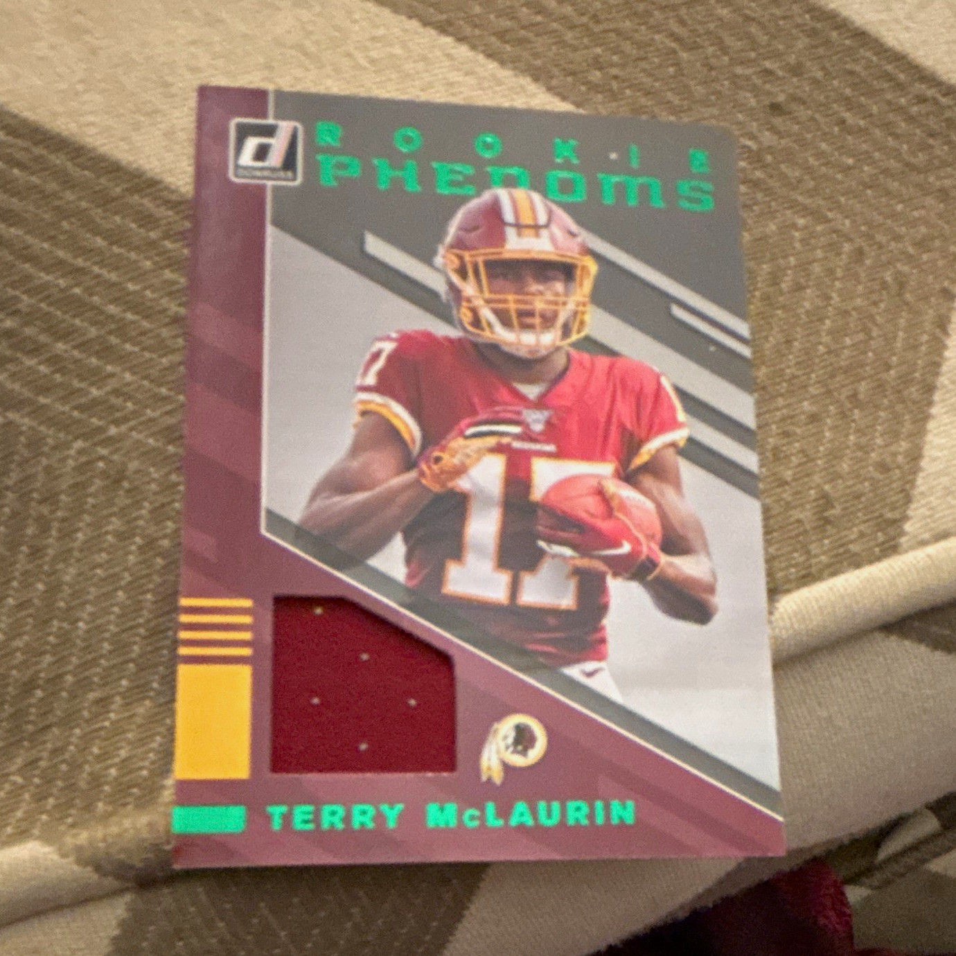 Terry McLaurin Panini Donruss Rookie Phenoms Jerseys #RPJ29 Base