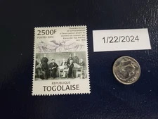 Abraham Lincoln Emancipation Proclamation 2013 Republique Togolaise Stamp