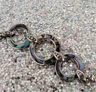 925 ATI Abalone Silver | 3 Sphere Bracelet ~Roughly 7.5" beautiful elegant — photo 1
