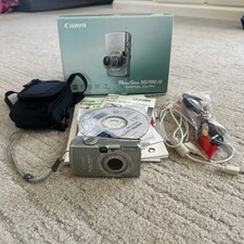 Canon PowerShot SD700 IS Digital Camera 6.0MP 4X Zoom Fully Functional