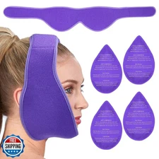 Wisdom Teeth Ice Pack Head Wrap for Pain Relief - Cold Hot Therap