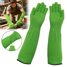 Cut Resistant Gloves Level 45cm Guard Gloves Long Arm Sleeves for Outdoor Work