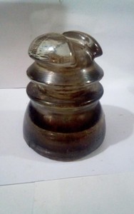 Vintage Hemingray 43 glass insulator