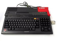 MSX2 SONY HB-F1XD HIT BIT Personal Computer  Work  Tested  