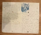 Civil War Letter, Patriotic Cover, Illustrated Stationary, Union 1862
