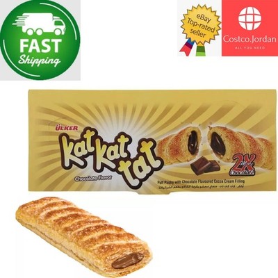 Ulker Kat Kat Tat Chocolate Puff Pastry Cocoa Cream Filling 24 pcs Halal