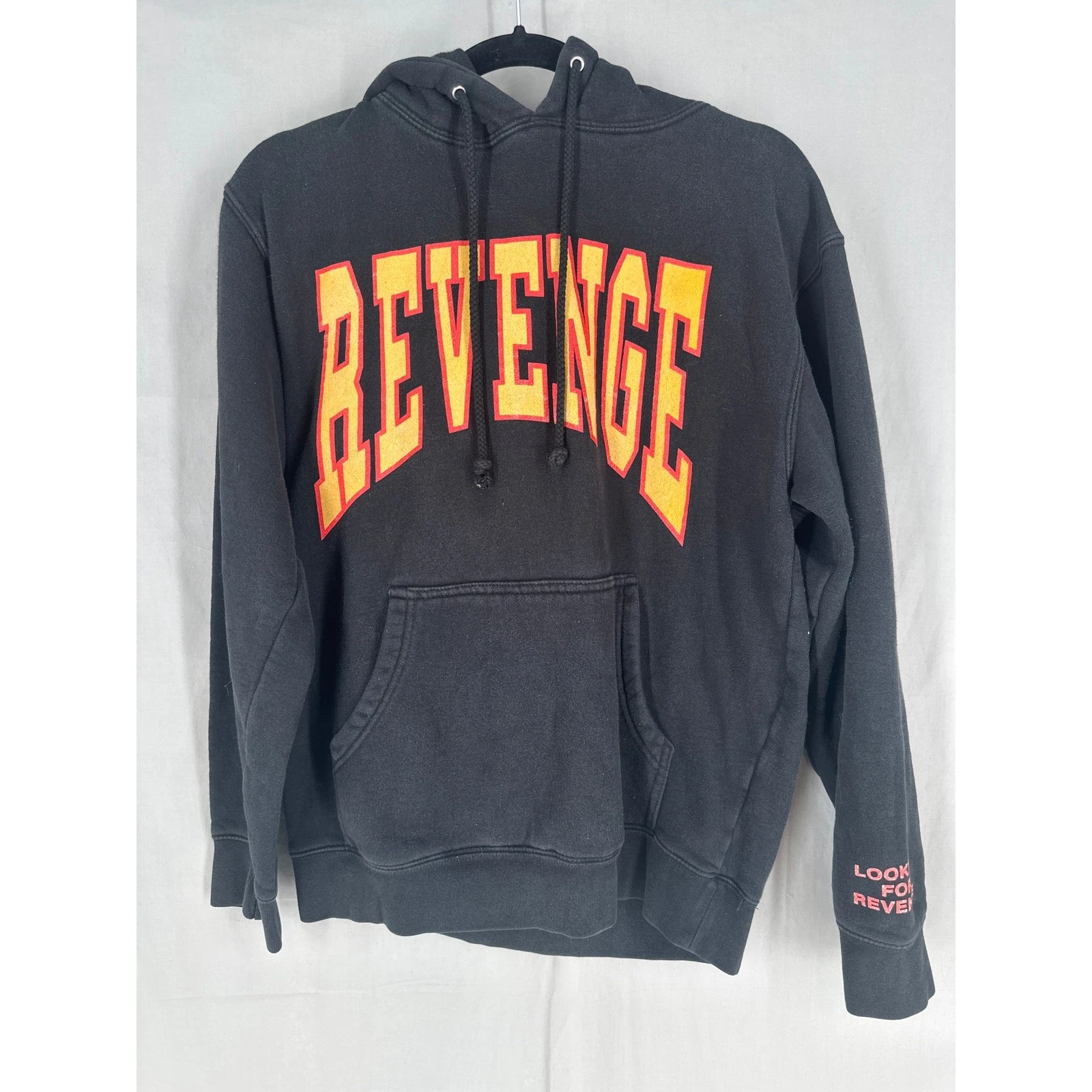 Drake Hoodie Mens Small Black Revenge Summer Sixteen Tour 2016 Sweatshirt