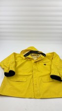 Carhartt Jacket Mens Large Yellow Hooded PVC ...