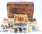 Marx Walt Disney Davy Crockett at the Alamo #3544 Playset Vtg 1950s W Extras