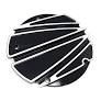 Covingtons C1875-B Derby Cover Rip 5 Hole Black 16+