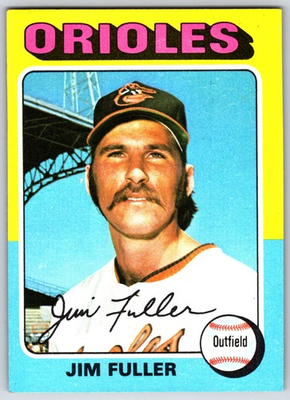 #ad 1975 Topps #594 Jim Fuller Baltimore Orioles EX *HGCARDS* $2.00