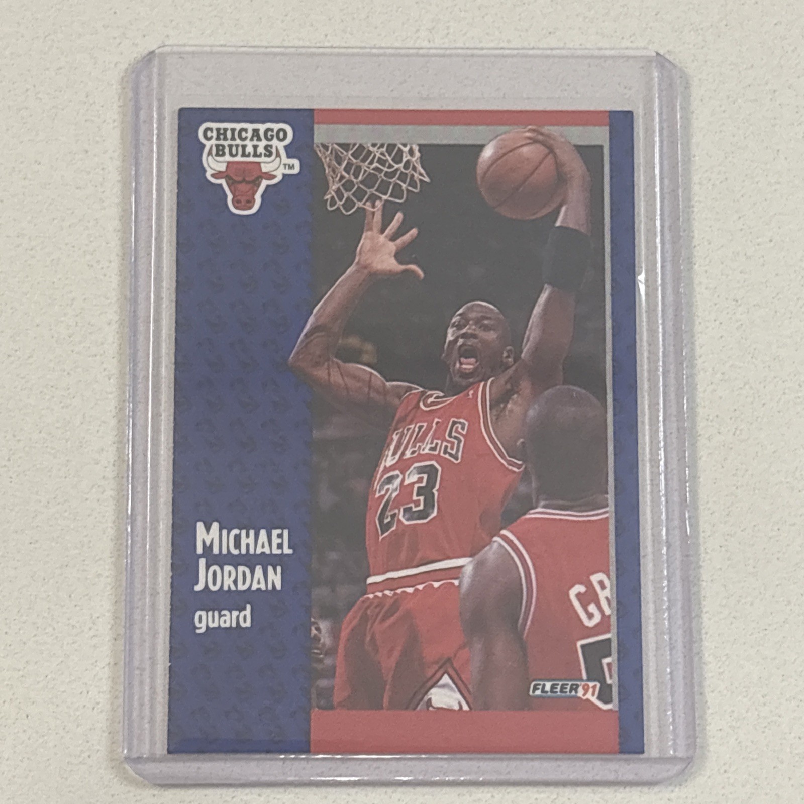 1991-92 Fleer: # 29 Michael Jordan Excellent Condition