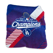 Los Angeles Dodgers 2025 World Series Champs 50" x 60" Silk Touch Throw Blanket