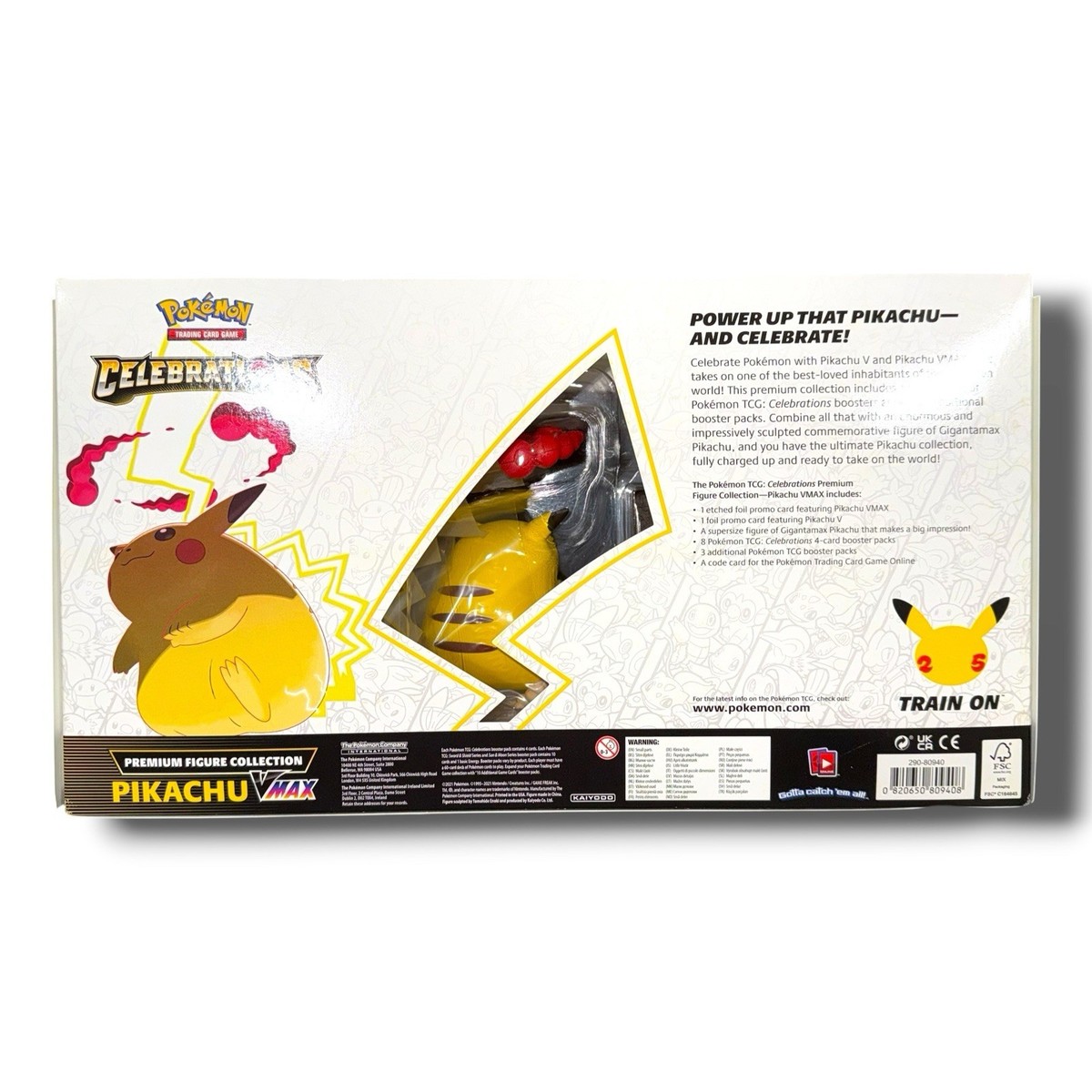 Pokémon TCG Celebrations Premium Figure Collection Pikachu VMAX