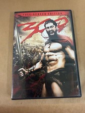 300 DVD 2007 Full-Screen Edition Gerard Butler Zack Snyder Epic Action