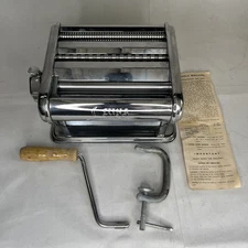 Vintage Luna Tipo 170 Pasta Noodle Maker Made in Italy Steel Construction
