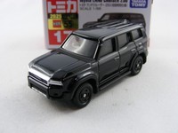 Toyota Land Cruiser 250 Schwarz (Limited 1St Ed.), Takara Tomy Tomica #17, 1/66