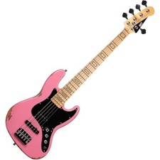 Henry`s Lizard DB2-05 Dragon Pink Aged E-Bass...