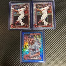 2025 Topps Series 1 Jhonkensy Noel RC Confetti & Scott Barlow Blue /999 Guardian