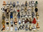50 LEGO Star Wars Minifigures Lot – Fett, Watto, Stormtroopers, Misc Figures