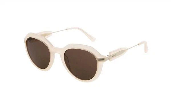 Lunettes de soleil femme Hechter Paris HESP018 3 plastique géométrique blanc - Photo 1/1