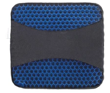 Auto Drive  1Piece Car, Tractor & Wheelchair Seat Cushion Hex Gel Black and Blue