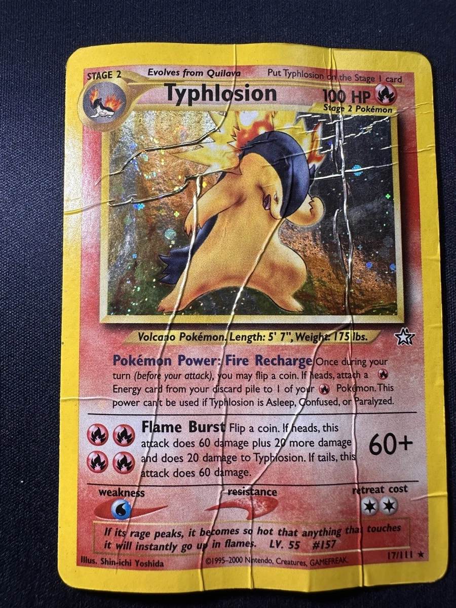 Typhlosion 17/111 Neo Genesis for sale | eBay