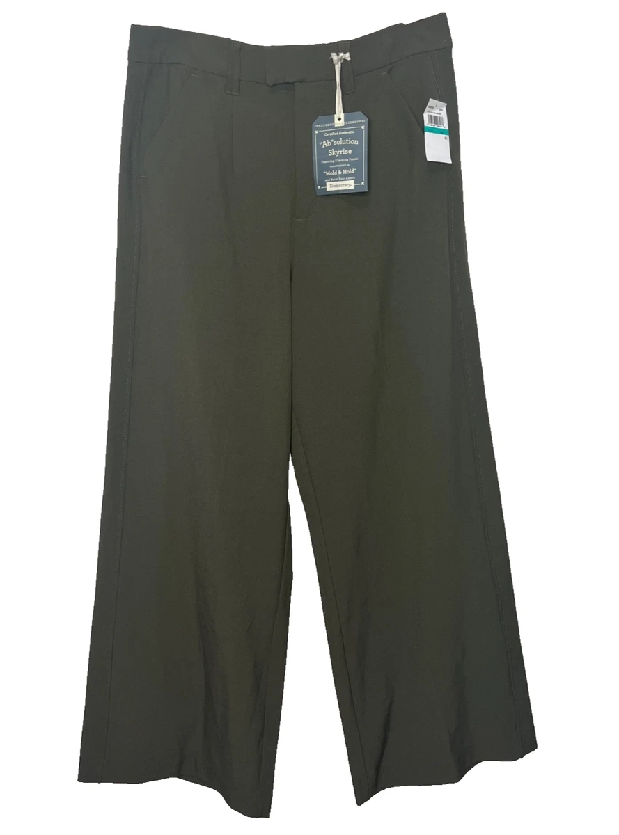 Pantaloni larghi in misto lino - Nero