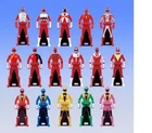 Power Ranger Kaizoku Sentai Gokaiger DX Ranger Key Series Ex Bandai set of 16