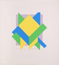 Karl Georg Schmidt/serigraph/500 copies/autographed/from 1984