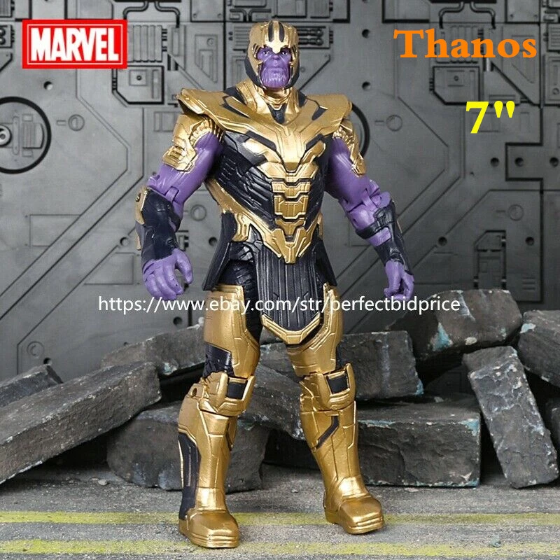 Nueva figura de acción Thanos Marvel Avengers Legends cómic héroes 7" niños juguetes regalos Foto 2 de 4