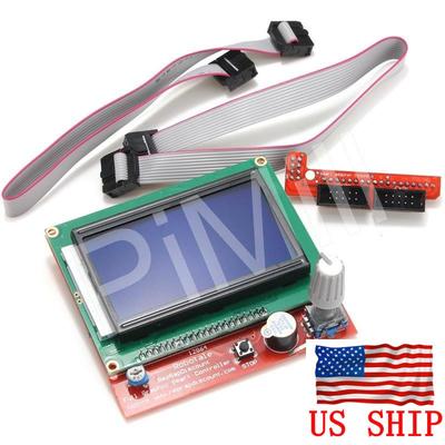 LCD 12864 Graphic Smart Controller for RepRap RAMPS 1.4 3D Printer Mendel Prusa