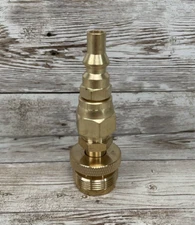 1Lb Propane Disposal Adapter Fitting with 1/4 Quick Connect Disconnect Adapter