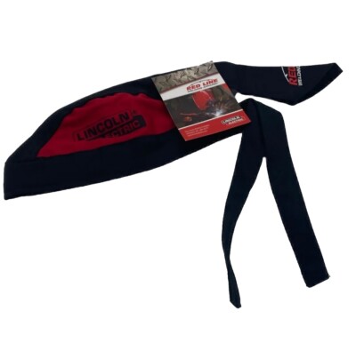 Black Line Rag Lincoln Electric K2993-ALL FR Doo Rag Black & Red RED LINE. | eBay