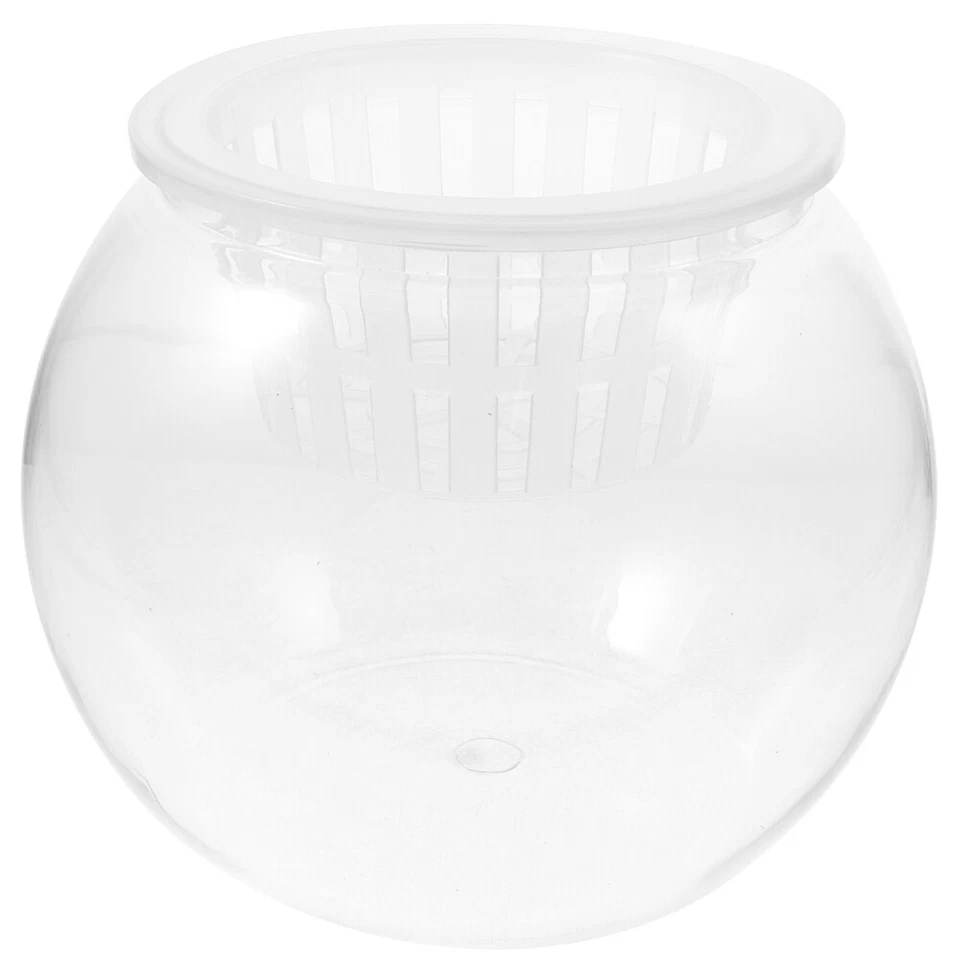 Transparentes Aquarium Büro Fischglas Für Den Schreibtisch - Bild 4 von 4