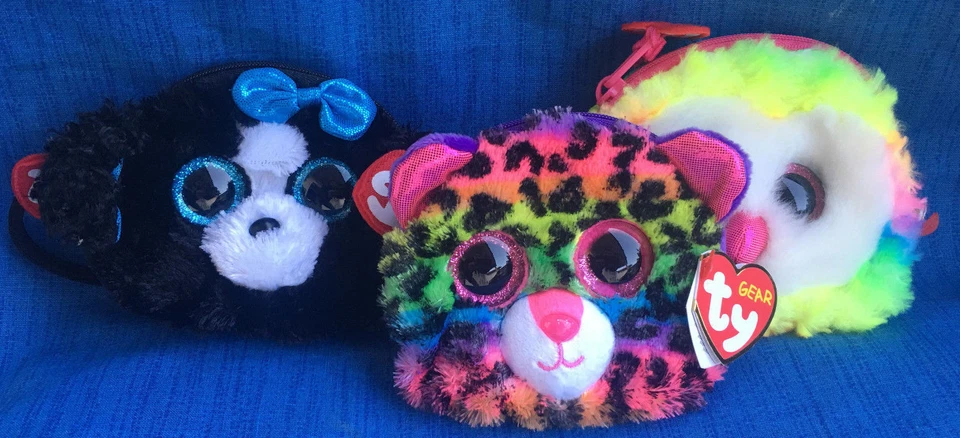 W-F-L TY Gear Glubschi Boos Rucksack Schultertasche Geldbörse Portemonaie - Bild 3 von 4