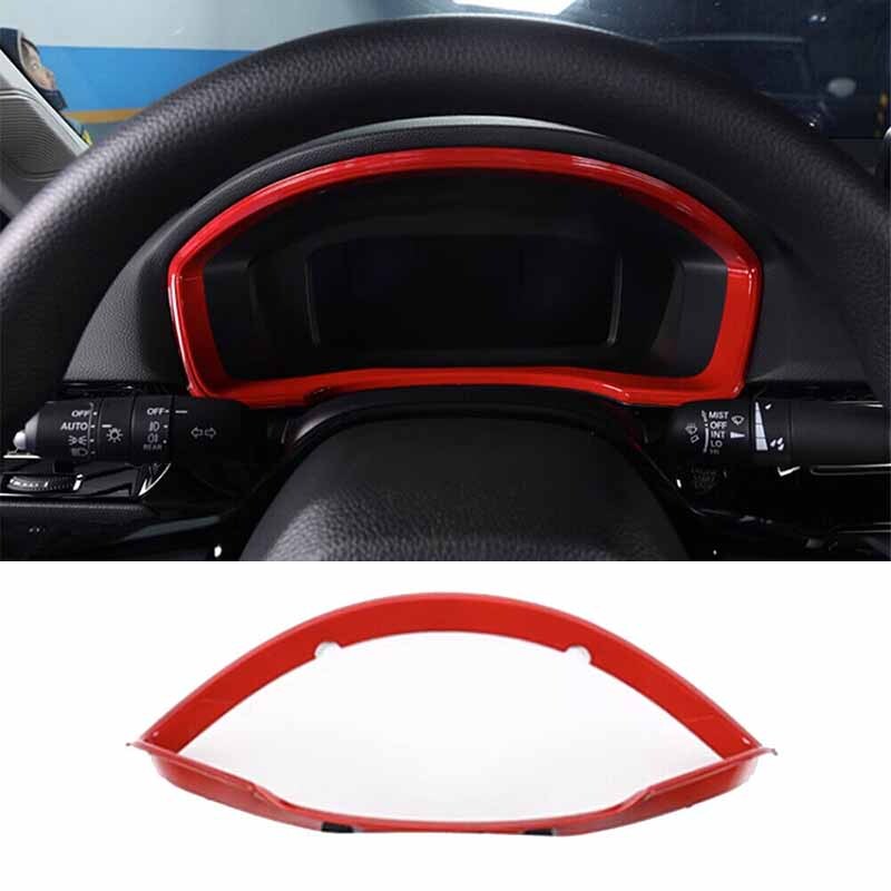 Cover Trim For Honda Civic 11th 22-23 Bright Red Dashboard Box Instrument Strip