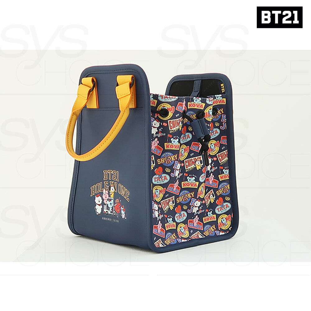 BTS BT21 Official Authentic Goods Golf Hole In One Tote Bag BTS BT21 Official Authentic Goods Golf Hole In One Tote Bag