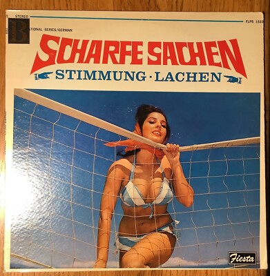 Scharfe Sachen~Stimmung Lachen 12  LP **1970s RADIO DJ PRIVATE COLLECTION**