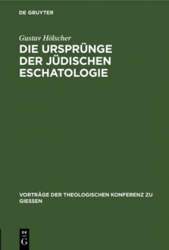 Thumbnail - Die Ursprünge Der Jüdischen Eschatologie 6750