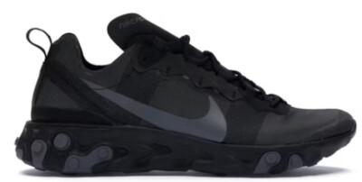 W NIKE REACT ELEMENT 55 BQ6166 008 SCHWARZ GR.45.5  HERRENSNEAKER