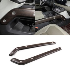 Replace Center Console Gear Side Trim For Land Rover Defender 2020abs Oak Grain