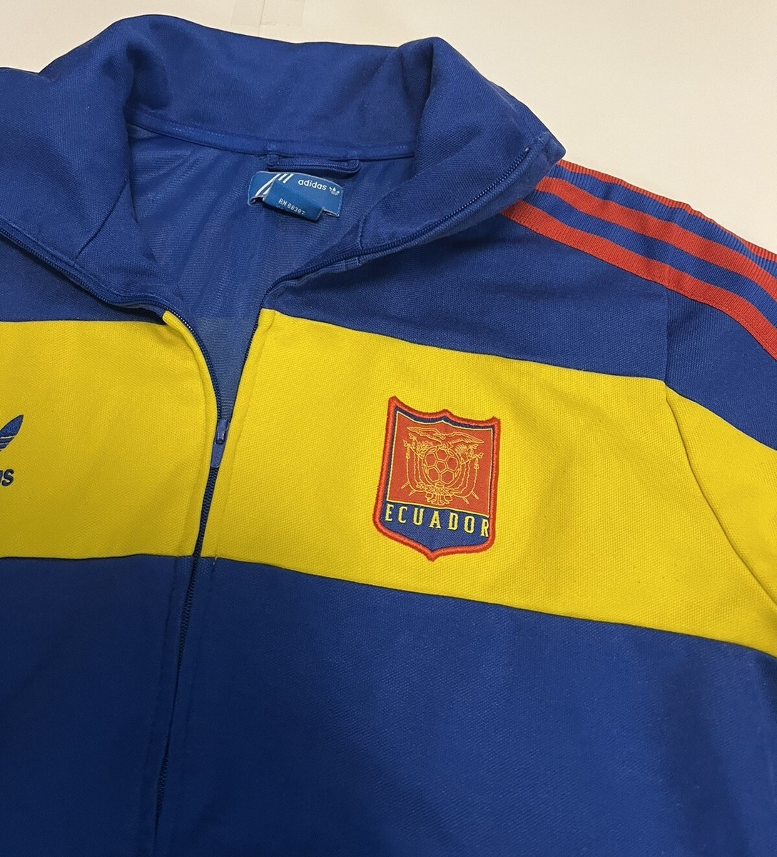 Vintage Adidas Originals Ecuador Zip Jacket Tracksuit World Vintage Adidas Originals Ecuador Zip Jacket Tracksuit World