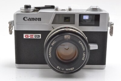 キヤノン Canon Canonet QL19 Giii Canon Canonet QL19 GIII G3 Rangefinder Film Camera w- 45mm