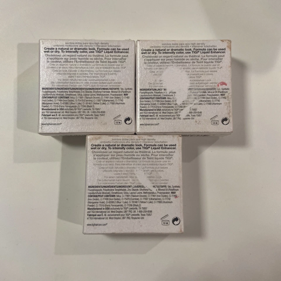 (3) PACK!!! TIGI ( GLITZ ) HIGH DENSITY SPLIT EYESHADOW COMPACT 0.112 OZ / 3.19G - Image 4 of 4