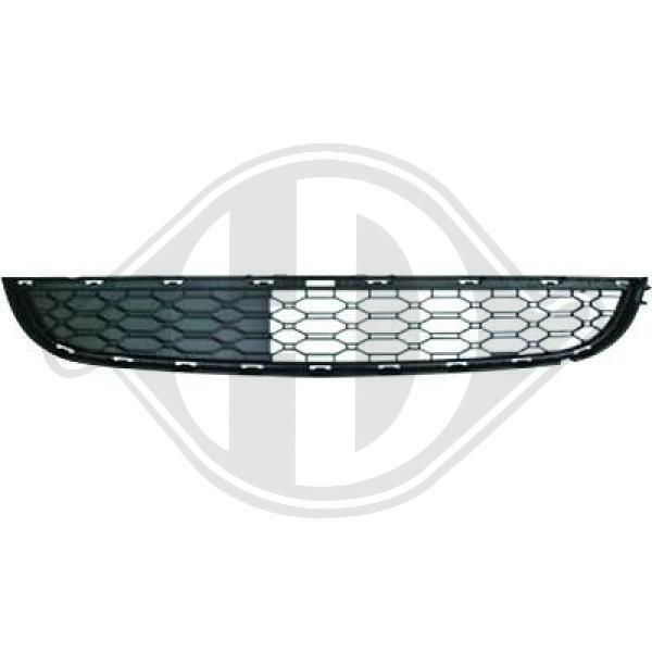 Diederichs LüFtungsgitter StoßFäNger Vorne FüR Renault Twingo II CN0_ 4482045-image