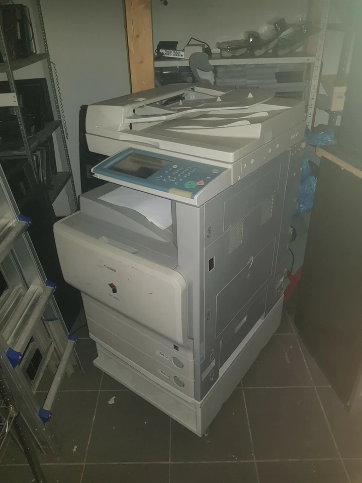 stampante fotocopiatrice printer scanner rete usb Canon iRC3080i colori A3 A4 - Immagine 3 di 4